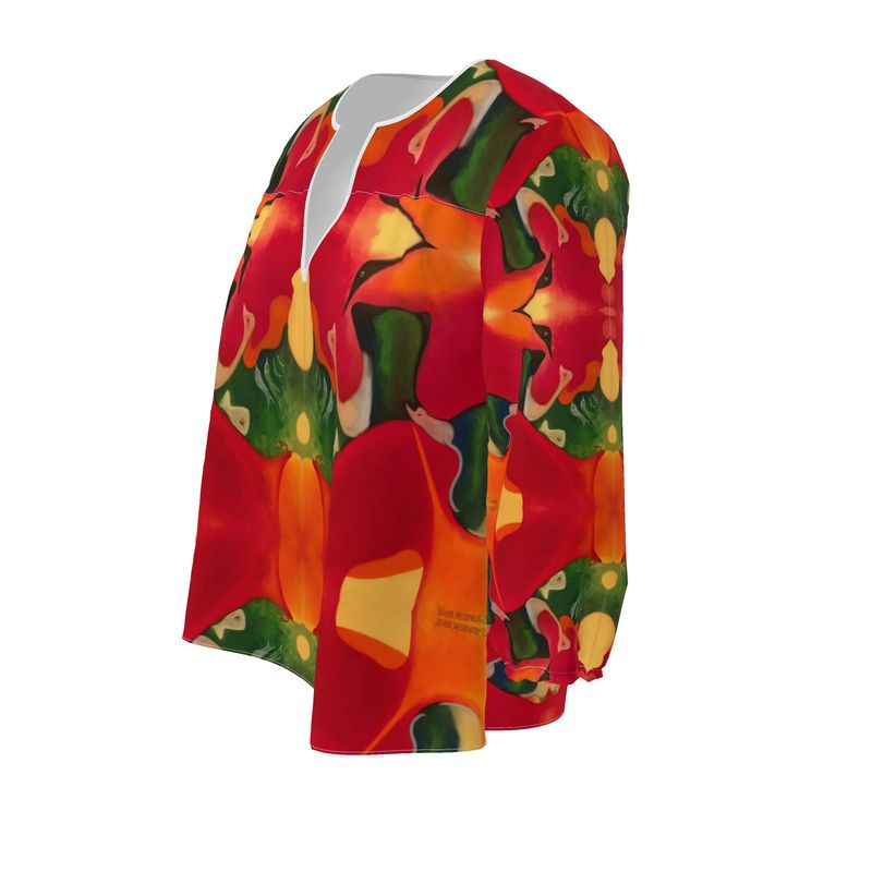 OG130. Damesblouse: Nieuw Leven. ID:2838.