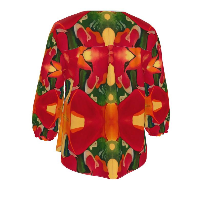 OG130. Damesblouse: Nieuw Leven. ID:2838.
