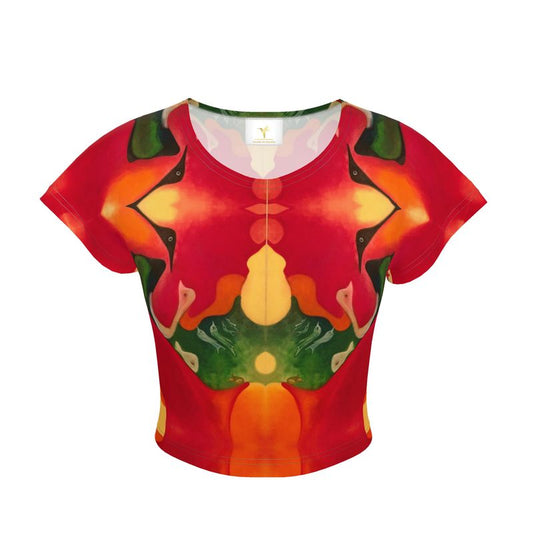 OG130. Dames Crop Top: Nieuw Leven. ID:3144.