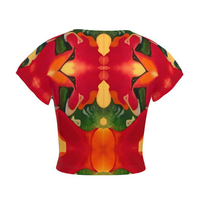 OG130. Dames Crop Top: Nieuw Leven. ID:3144.