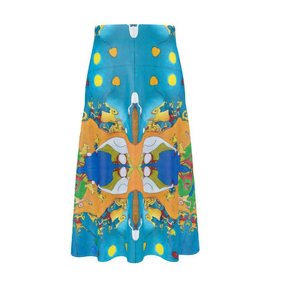 OK214. Midi Rok: ballonnenoptocht. ID:3088.
