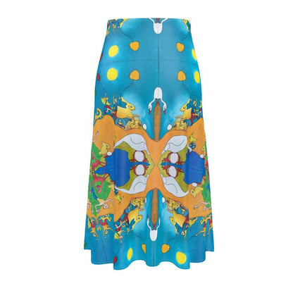 OK214. Midi Rok: ballonnenoptocht. ID:3088.