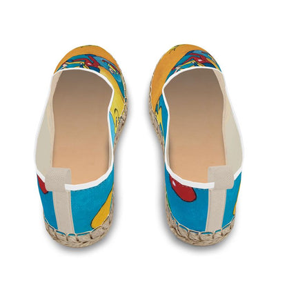OK214. Loafer Espadrilles: Ballonnenoptocht. ID:2811.