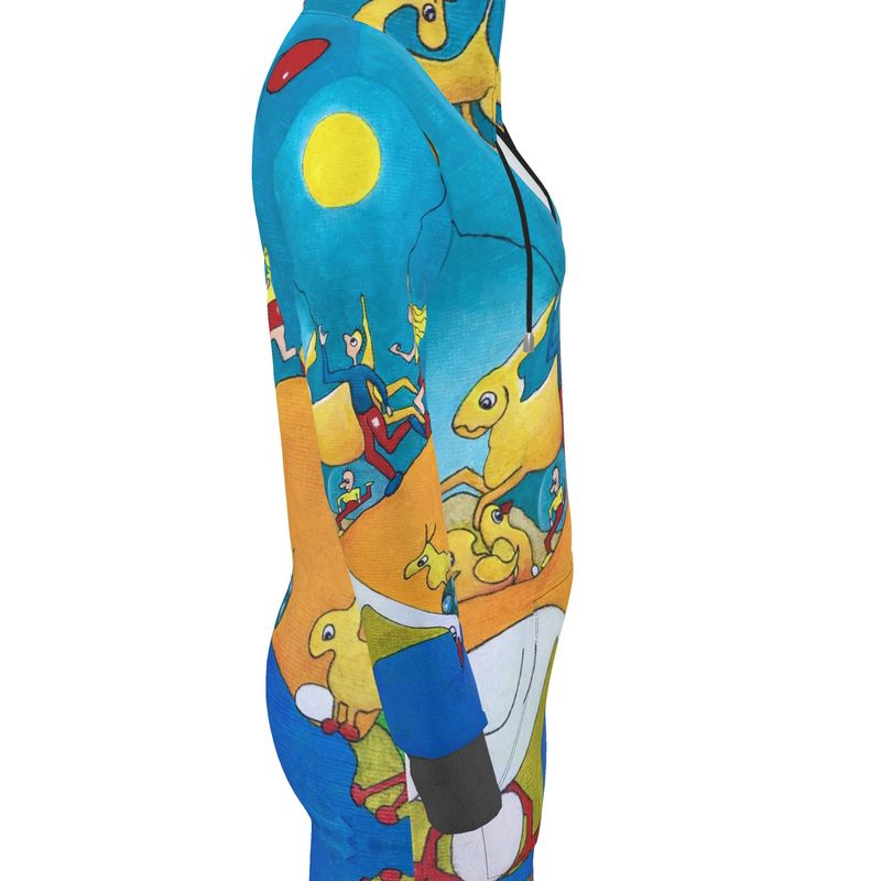 OK214. Hoodie Jurk: Ballonnenoptocht. ID:2841.