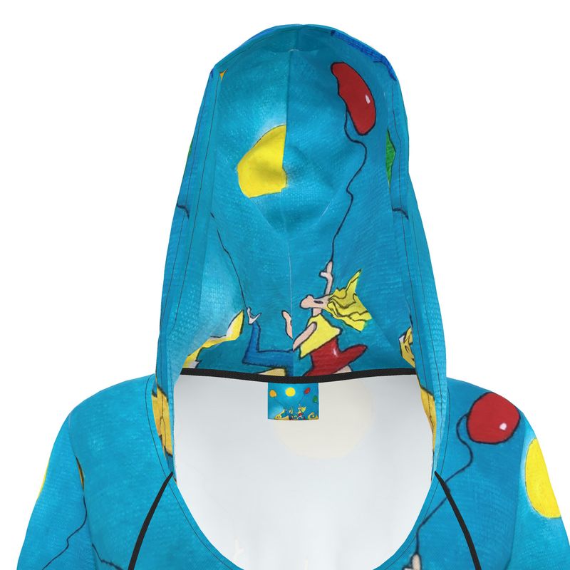 OK214. Hoodie Jurk: Ballonnenoptocht. ID:2841.