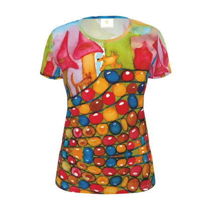 AQP534. Dames T-shirt. Lekker Anders. ID:3025.