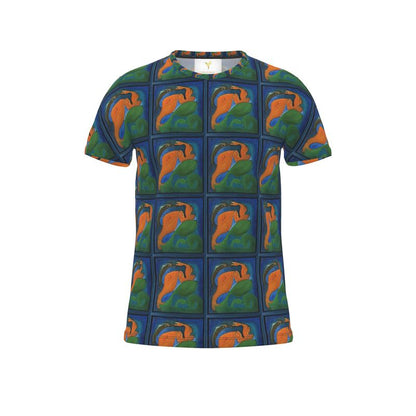 OK265. Gepersonaliseerd T-shirt Op Maat: Visjes en Dolfijnen.