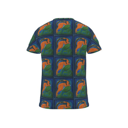 OK265. Gepersonaliseerd T-shirt Op Maat: Visjes en Dolfijnen.