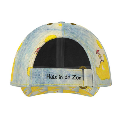 AQP562. Baseball Cap: Huis in de Zon. ID:3110.