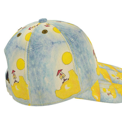 AQP562. Baseball Cap: Huis in de Zon. ID:3110.