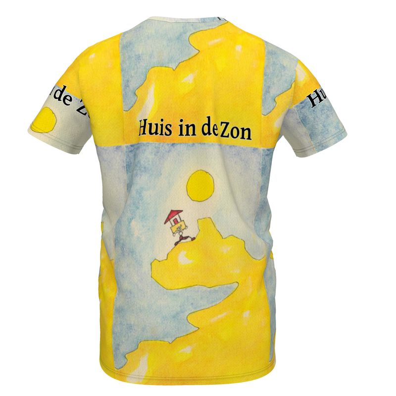 AQP562. Girls Premium TShirt. Huis in de Zon. ID:2995.