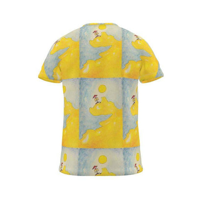 AQP562. Huis in de Zon. Product: Gepersonaliseerd T-shirt Op Maat