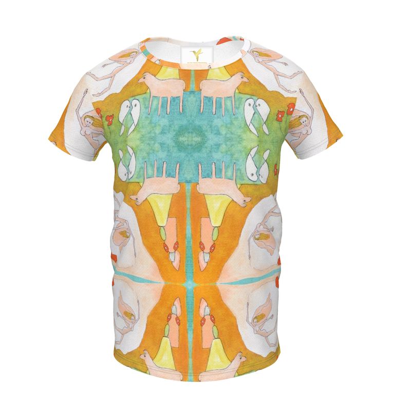 OK322. Girls T-Shirt: Trust in the Universe.