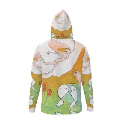 OK322. Trui met capuchon: Trust in the Universe. ID:1672.