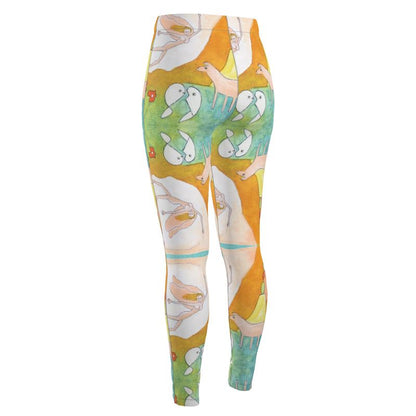 Leggings met hoge taille