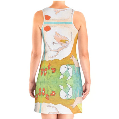 OK322. Vest Dress: Trust in the Universe.