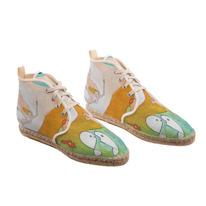 OK322. Hoge Espadrilles: Trust in the Universe. ID:2813.