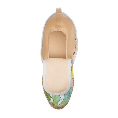 OK322. Hoge Espadrilles: Trust in the Universe. ID:2813.