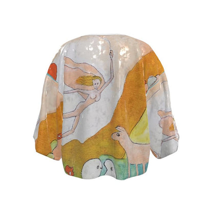 OK322. Kimono Jacket: Trust in the Universe. ID: 2827.