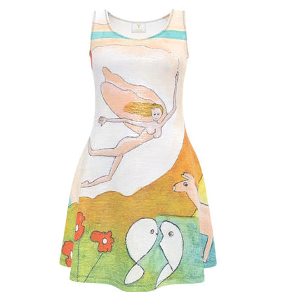OK322. Skater Dress: Trust the Univers. ID: 1614.