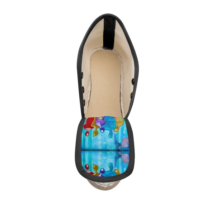 Dames Espadrilles Sleehak