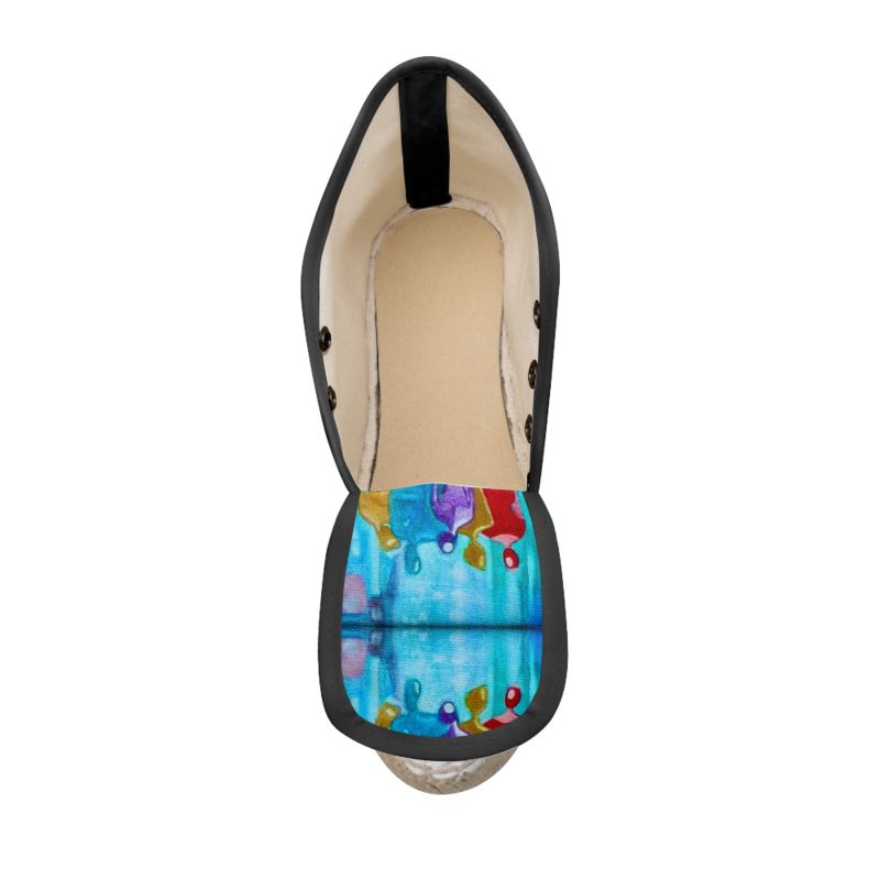 Dames Espadrilles Sleehak