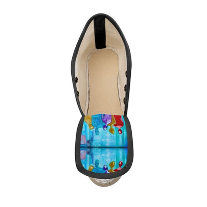 Dames Espadrilles Sleehak