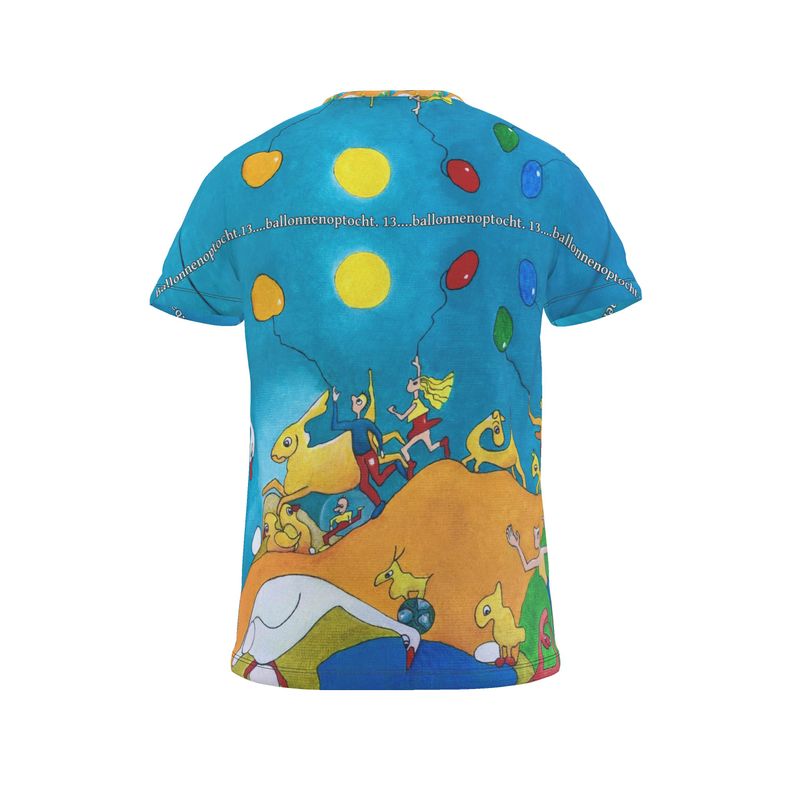 OK306. Gepersonaliseerd T-shirt Op Maat: Ballonnenoptocht.13. ID: 2931
