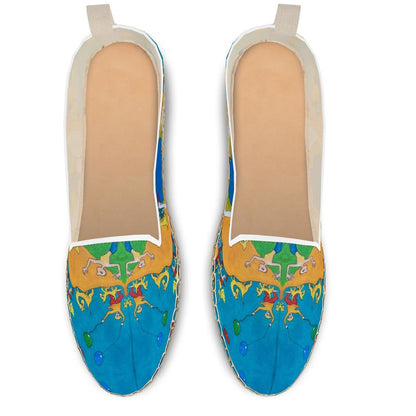 OK306. Loafer Espadrilles: Ballonnenoptocht.