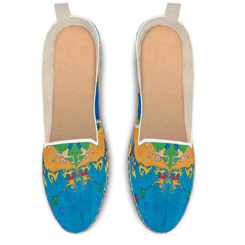 OK306. Loafer Espadrilles: Ballonnenoptocht.