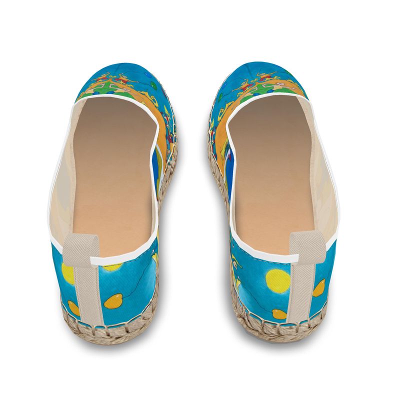 OK306. Loafer Espadrilles: Ballonnenoptocht.