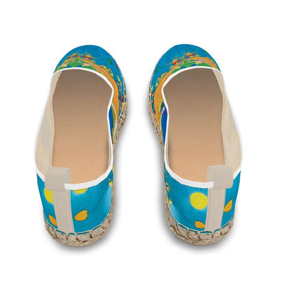 OK306. Loafer Espadrilles: Ballonnenoptocht.