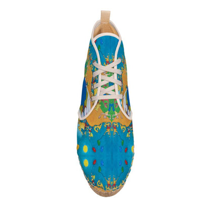 OK306. Hi Top Espadrilles: Ballonnenoptocht.13. ID: 2813.