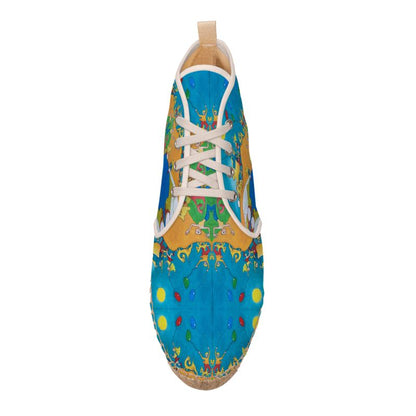 OK306. Hi Top Espadrilles: Ballonnenoptocht.13. ID: 2813.