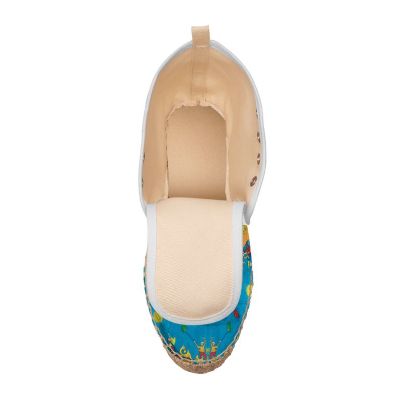 OK306. Hi Top Espadrilles: Ballonnenoptocht.13. ID: 2813.