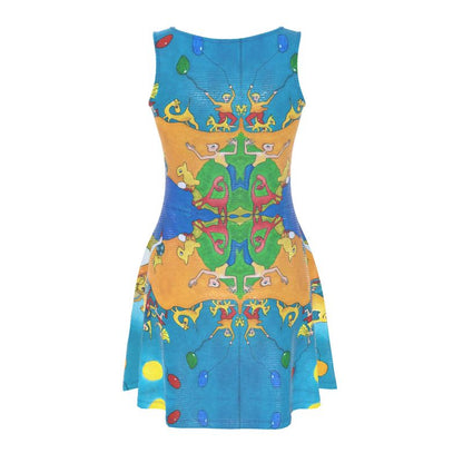 OK306. Skater Dress. Ballonnenoptocht.13. ID: 1614.