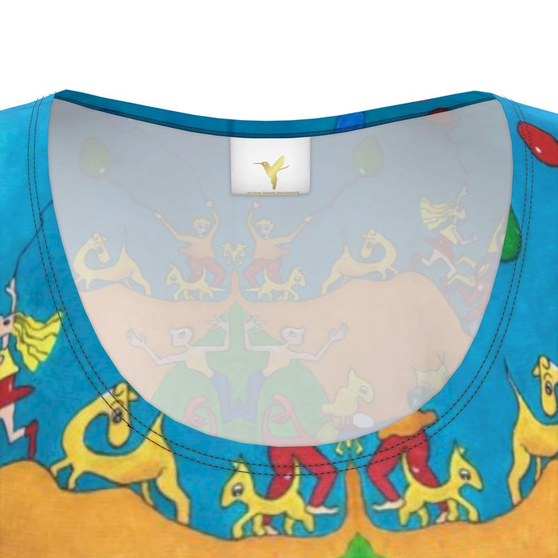 OK306. Ladies Tunic T Shirt. ID: 1666.