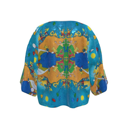 OK306. Kimono Jasje: Ballonnenoptocht.13. ID: 2827.