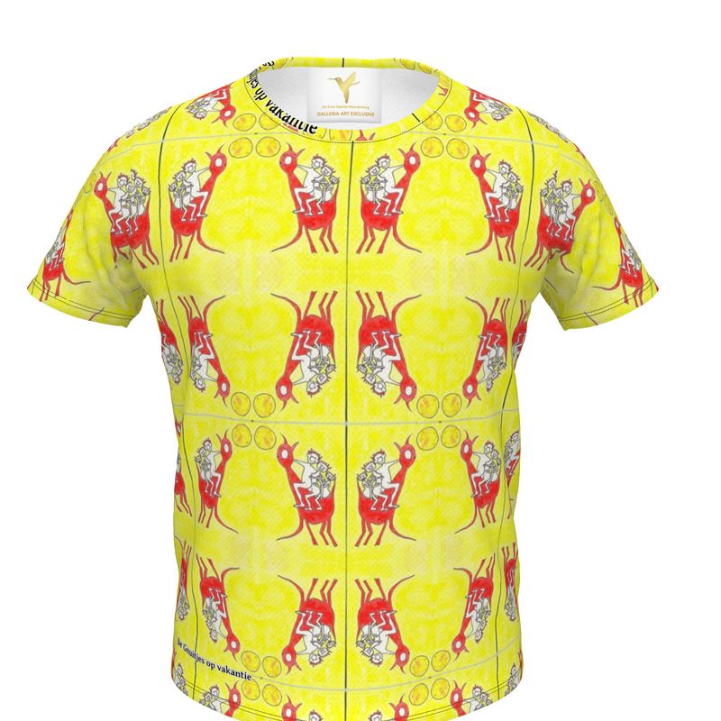 AQP427. Girls T-Shirt: De Gnuitjes op vakantie.