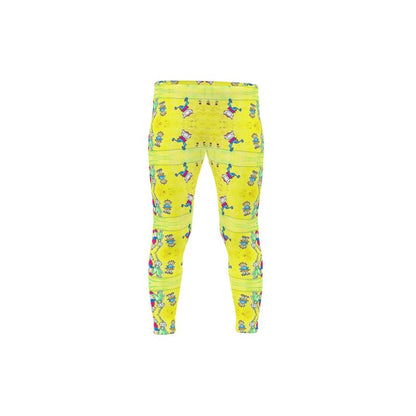 AQP444. Girls Legging: De Gnuitjes op Rollerskates.