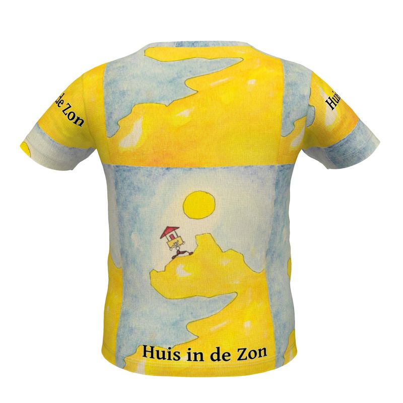 AQ330. Boys Premium T-Shirt: Huis in de Zon.