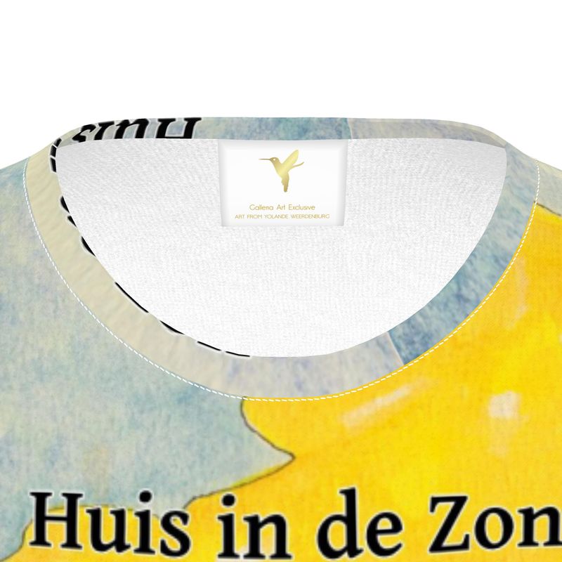 AQ330. Boys Premium T-Shirt: Huis in de Zon.
