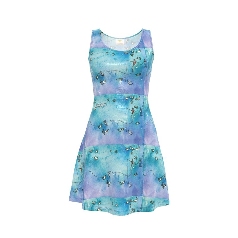 AQP416. Skater dress: Eindeloos geduldig. ID: 1614.