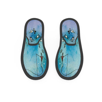 AQP416. Slippers: Eindeloos geduldig. ID:1641.