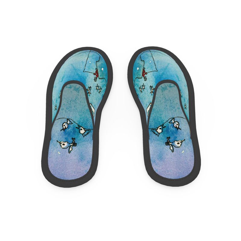 AQP416. Slippers: Eindeloos geduldig. ID:1641.