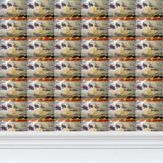 A4. Repeat Pattern Wallpaper.No. 3: Dierenrijk.