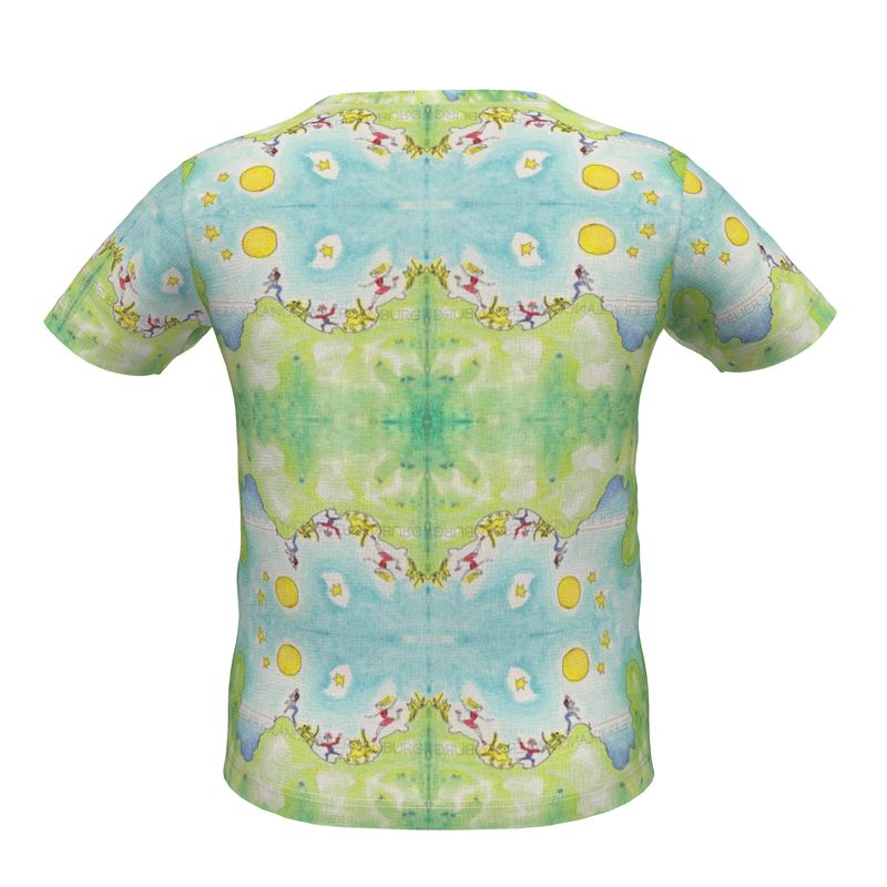 AQP563. Boys Premiun T-Shirt: Volg mij.