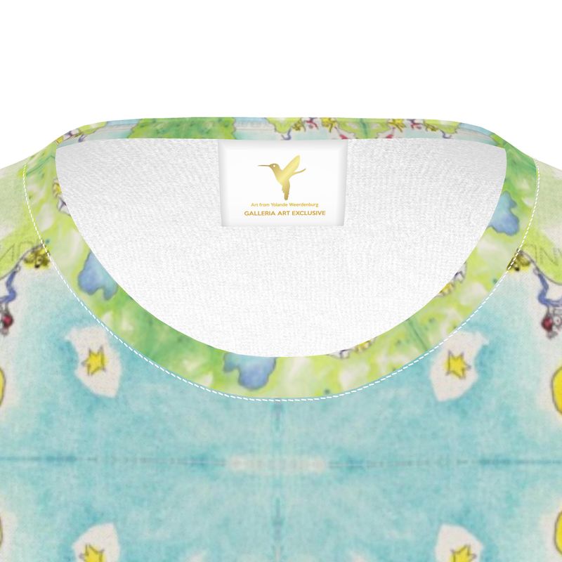 AQP563. Boys Premiun T-Shirt: Volg mij.