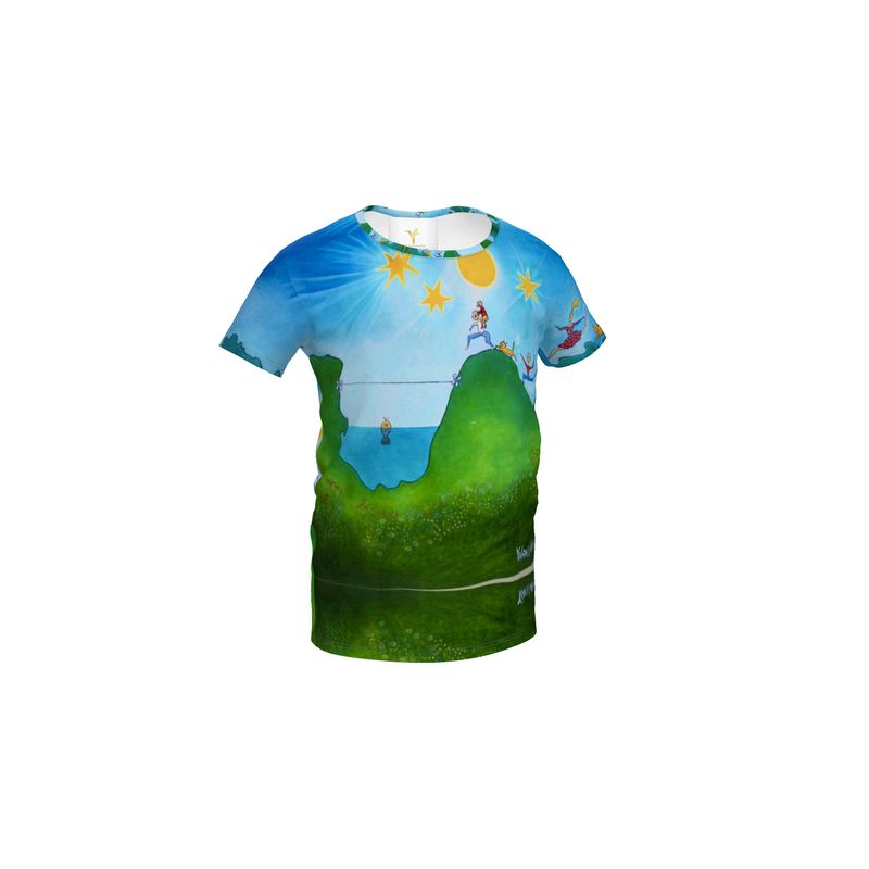OK297. Girls Premium T-Shirt: Volg Mij.....!