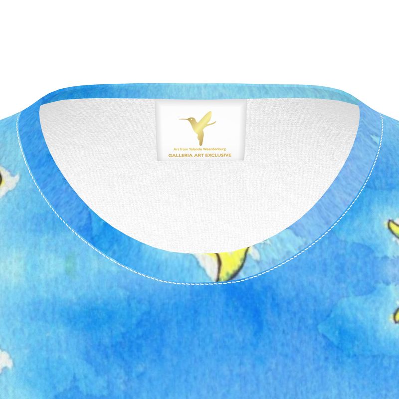 AQP486. Boys Premium T-Shirt: De twee kanten van de wereld.